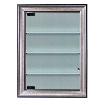United Visual Products Indoor Enclosed Combo Board, 48"x36", Black Frame/Green & Dark Spruce UVCB4836B-GREEN-DRKSPR